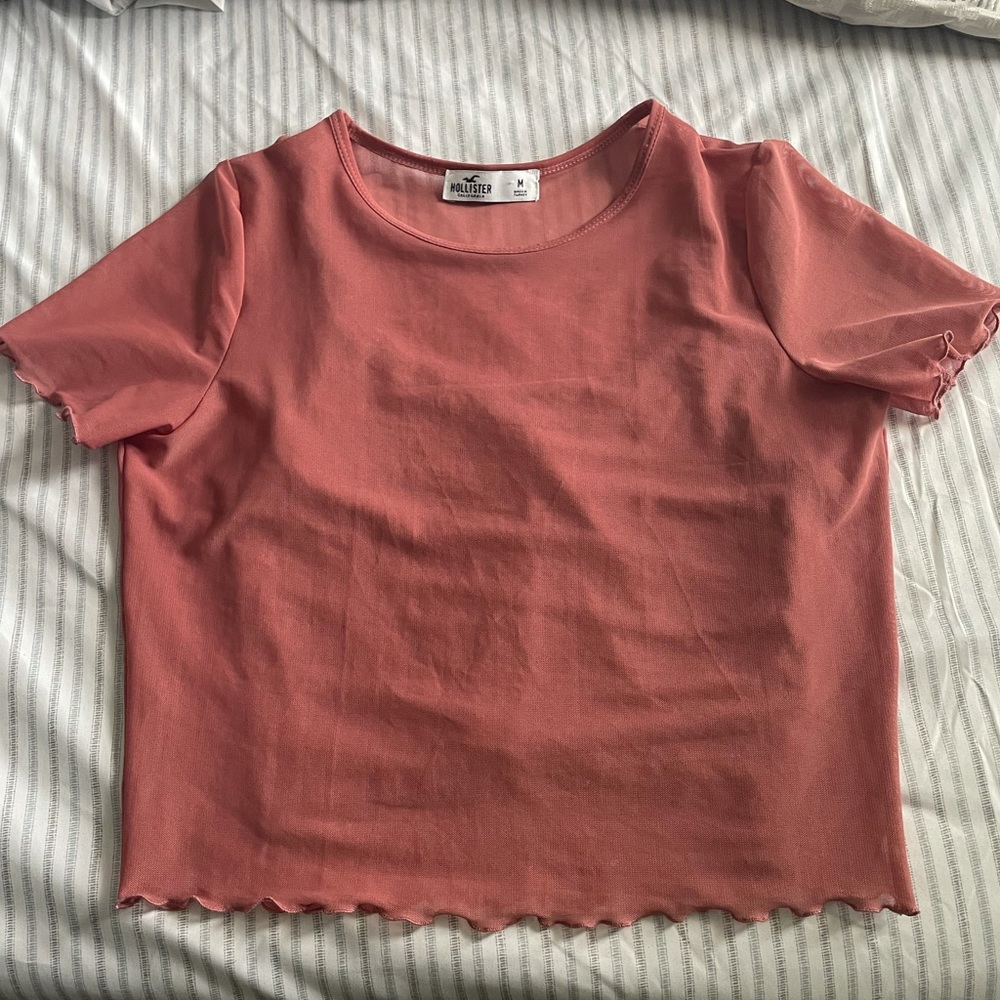 Hollister Mesh Baby Tee